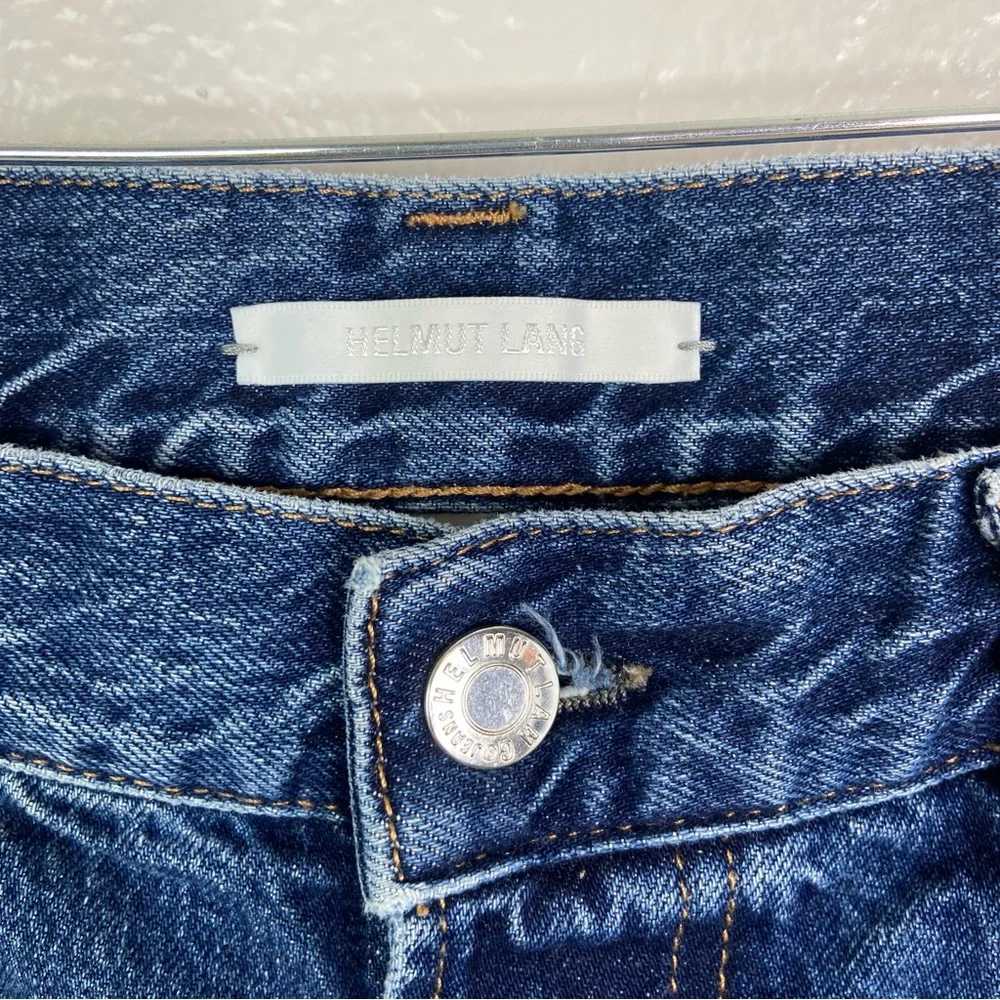 HELMUT LANG High Rise Straight Jeans - Picture 4 of 8